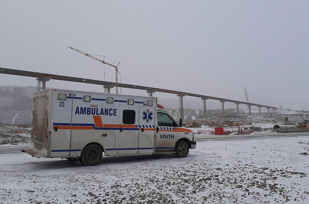 Pacific EMS delivers rental ambulance to BC Hydro Site C Construction Project