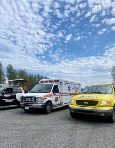 Pacific EMS team ambulance MTC rental